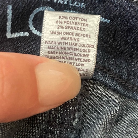 LOFT Women’s Petite Modern Skinny Ankle Cropped Jeans - Picture 5 of 7